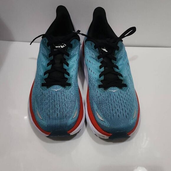 Hoka One One Clifton 8 Sneakers Teal/Aquarelle 9.5D Men\'s main image 5